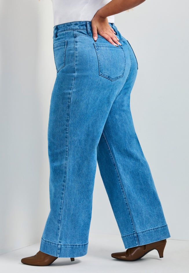 Emma Wide Leg Jean image number 2