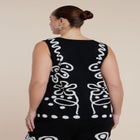 Intarsia Sweater Vest image number null