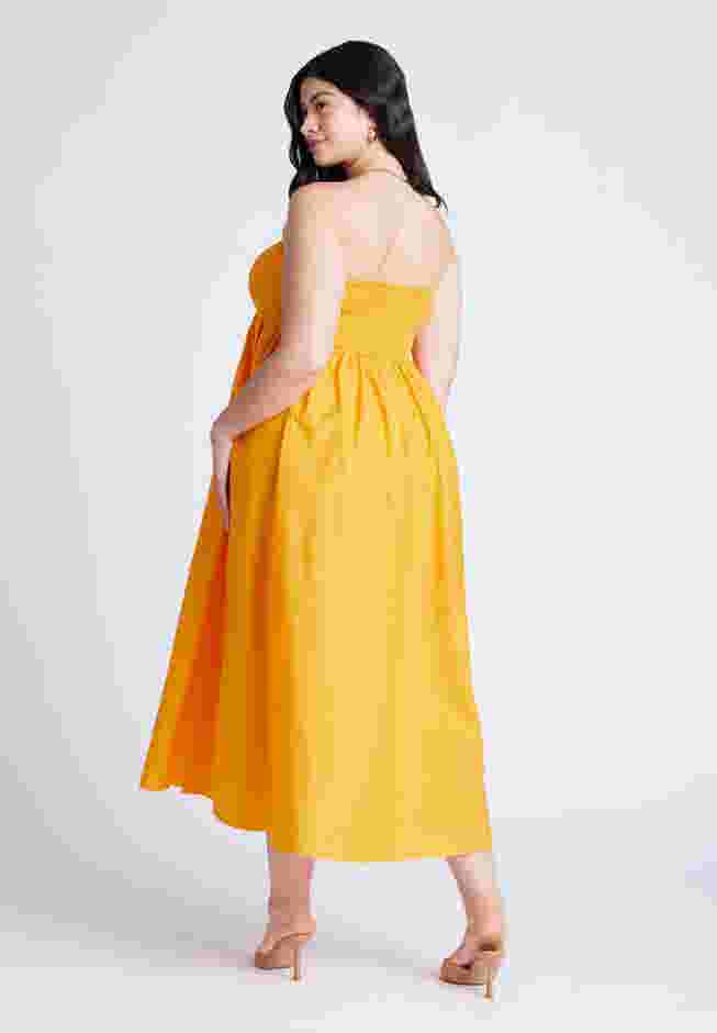 Poplin Fit And Flare Maxi Dress image number 2