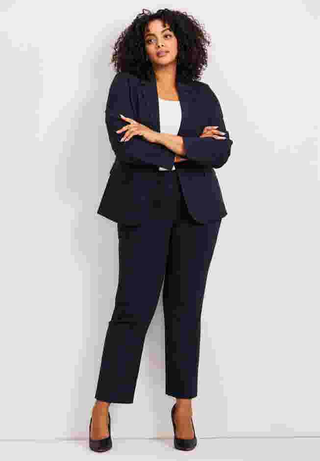 Super Stretch One Button Blazer image number 3