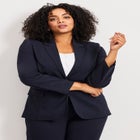 Super Stretch One Button Blazer image number null