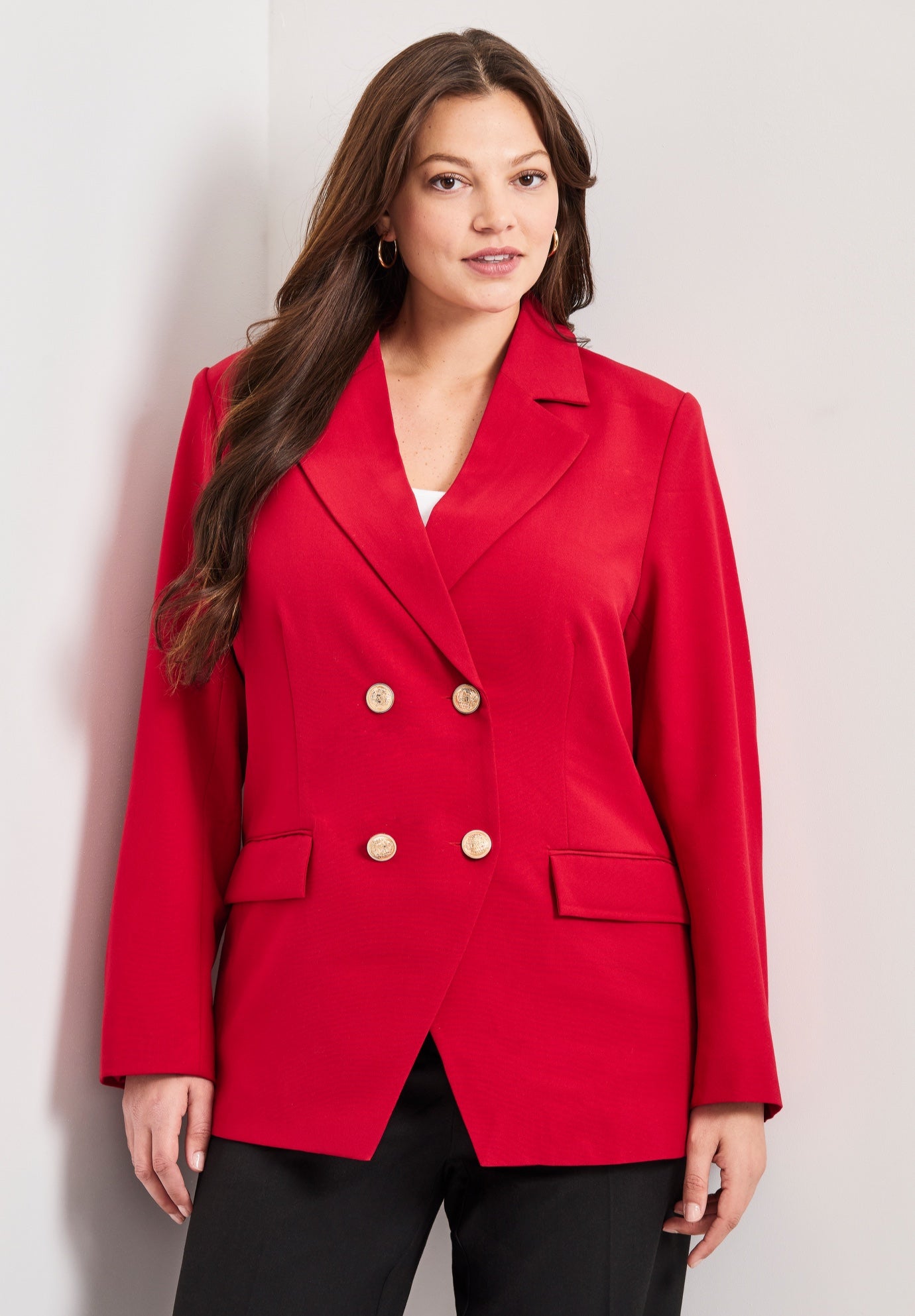 Cool Hand Double Breasted Blazer image number 3