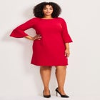 Cool Hand Bell Sleeve Dress image number null