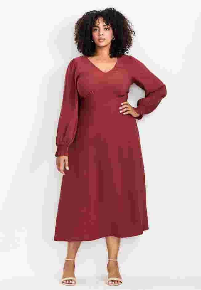 Allure V-Neckline Dress image number 3