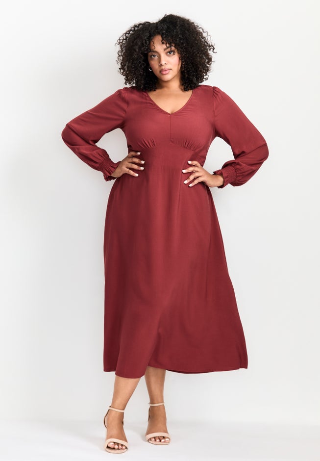 Allure V-Neckline Dress image number 0