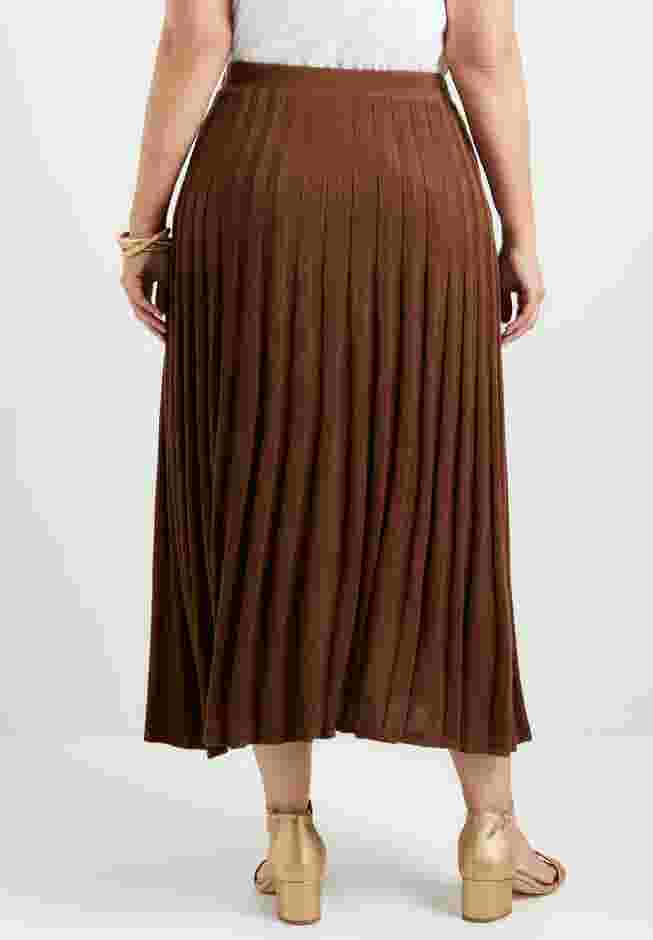 Pleated Midi Skirt image number 1