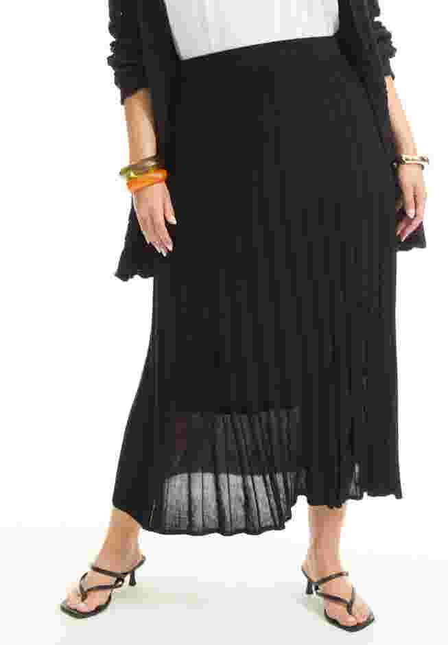 Pleated Midi Skirt image number 3