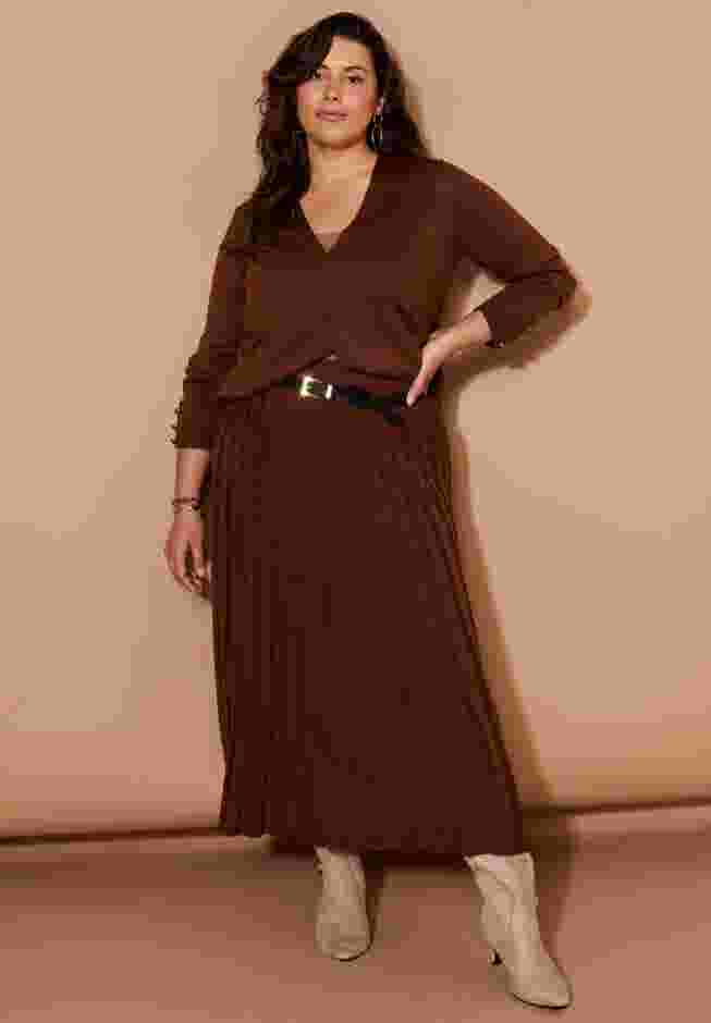 Pleated Midi Skirt image number 0