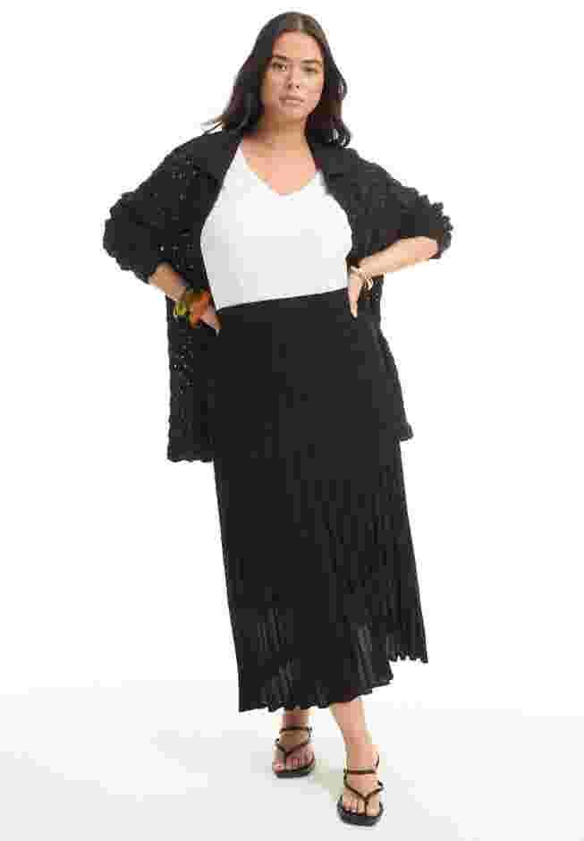 Pleated Midi Skirt image number 0