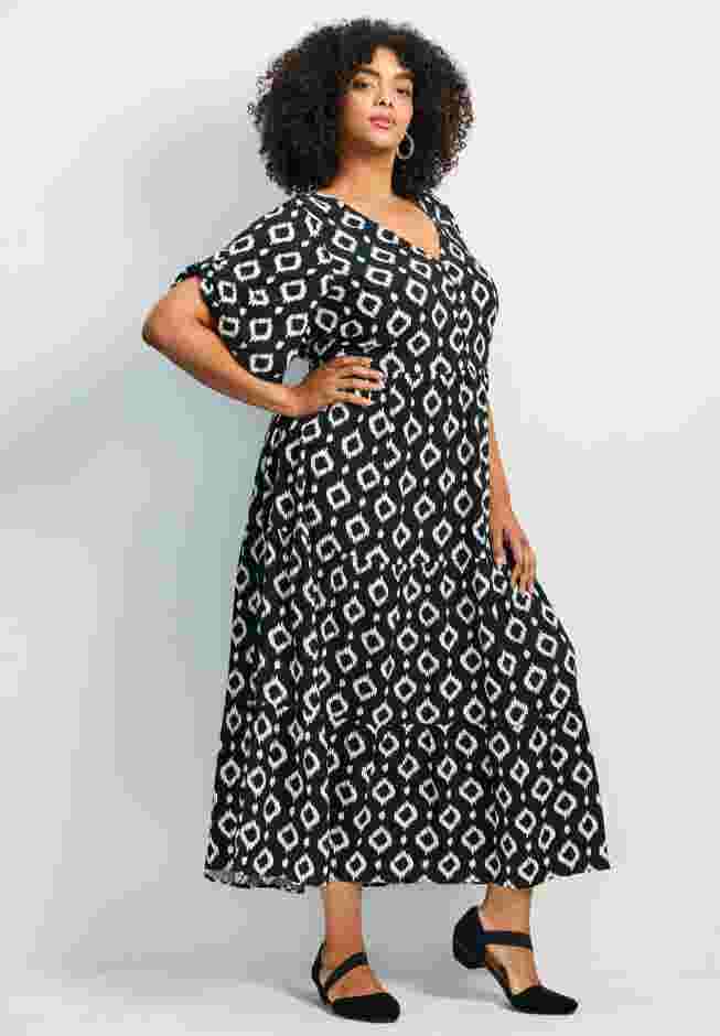 Ivy Tiered Button Front Dress image number 2