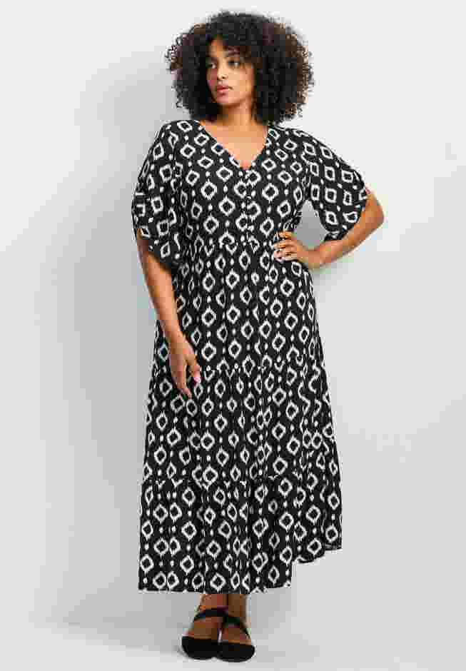 Ivy Tiered Button Front Dress image number 0