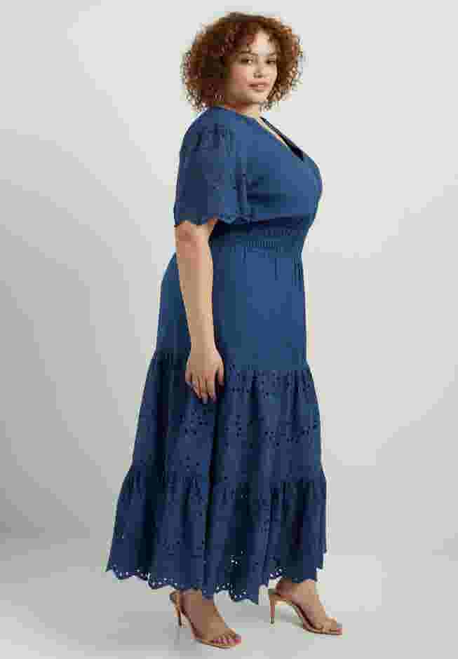 Eyelet Tiered Dress image number 2