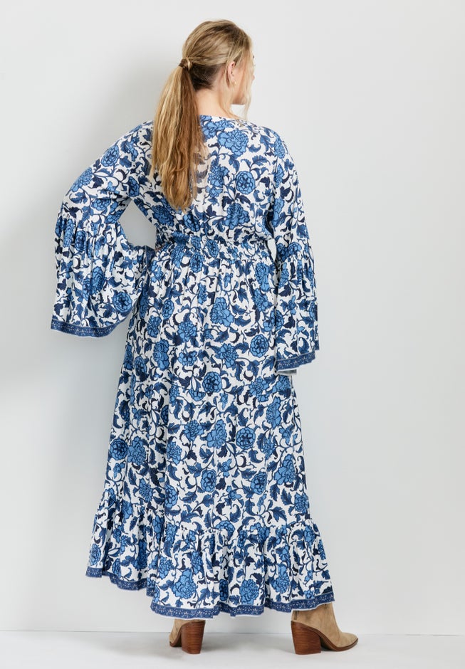 Arlo Bell Sleeve Maxi Dress image number 1