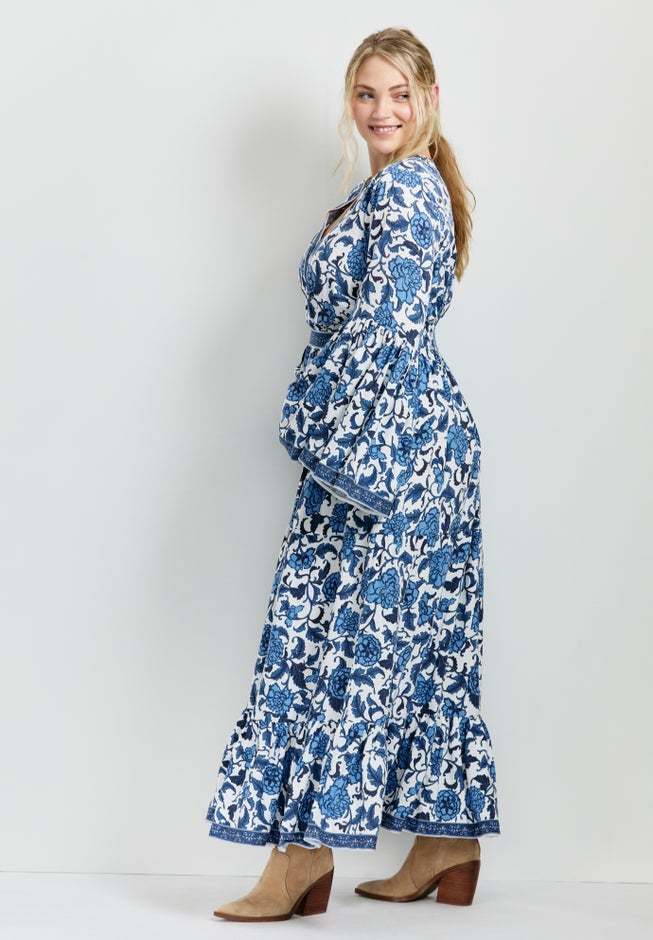 Arlo Bell Sleeve Maxi Dress image number 2