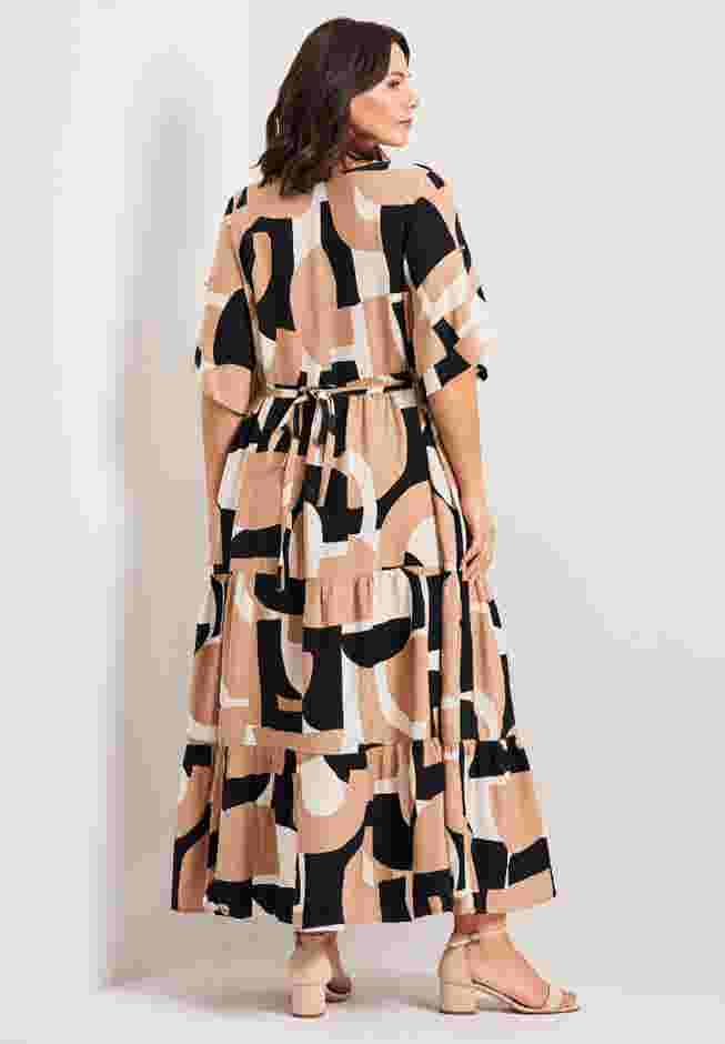 Ivy Tiered Button Front Dress image number 1