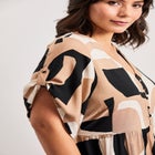 Ivy Tiered Button Front Dress image number null