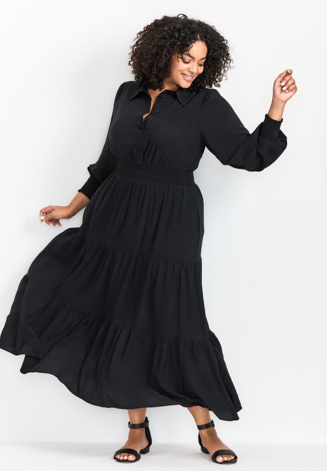 Shiloh Tiered Maxi Dress image number 4