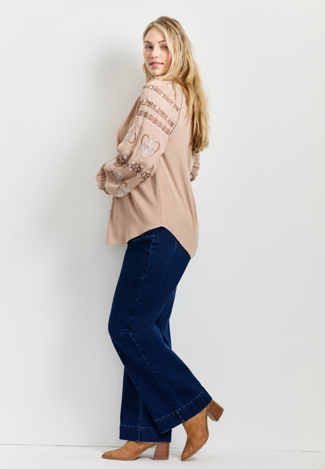 Angelina Embroidered Blouse image number 2
