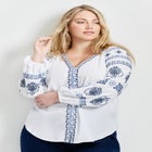 Angelina Embroidered Blouse image number null