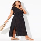 Surplice Maxi Cover Up Dress image number null