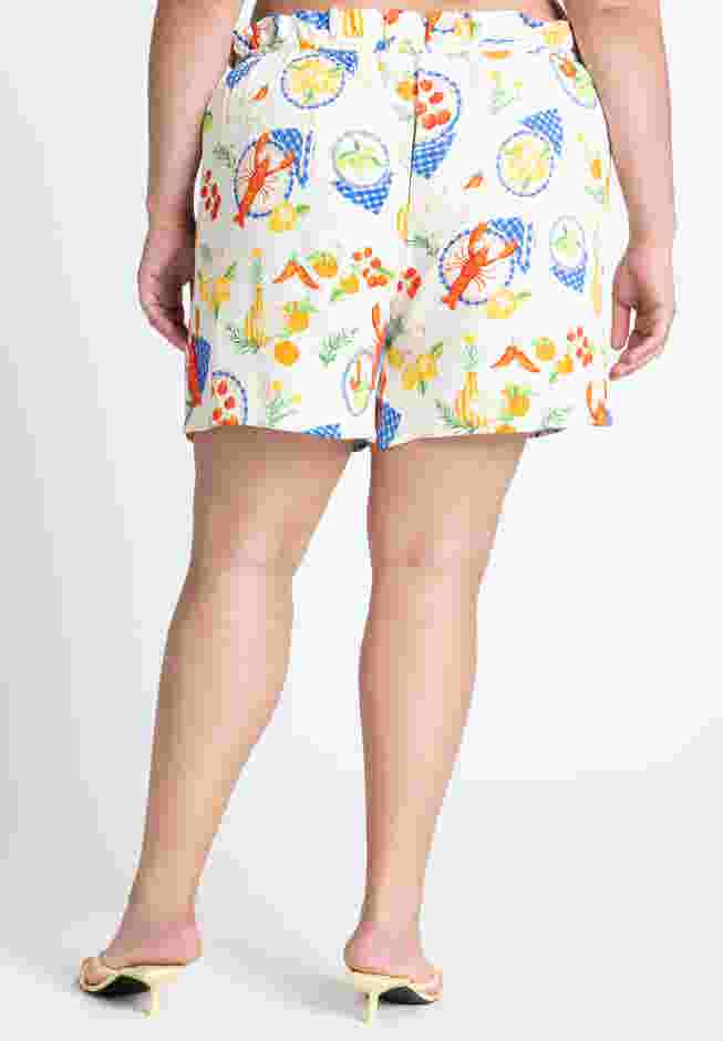 Front Tie Paperbag Short image number 2