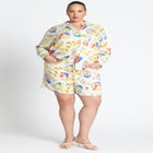 Front Tie Paperbag Short image number null