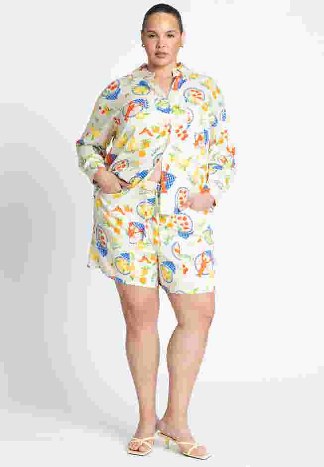 Front Tie Paperbag Short image number 0