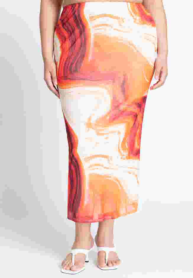 Mesh Column Skirt image number 2