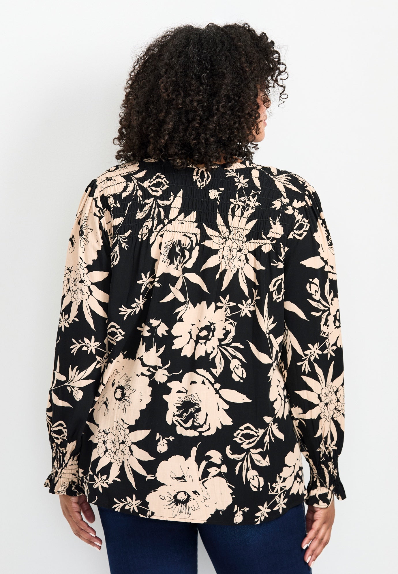 Marcie Shirred Detail Blouse image number 1