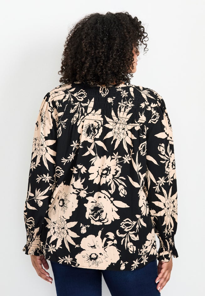 Marcie Shirred Detail Blouse image number 1