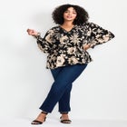 Marcie Shirred Detail Blouse image number null