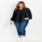 Marcie Shirred Detail Blouse image number null