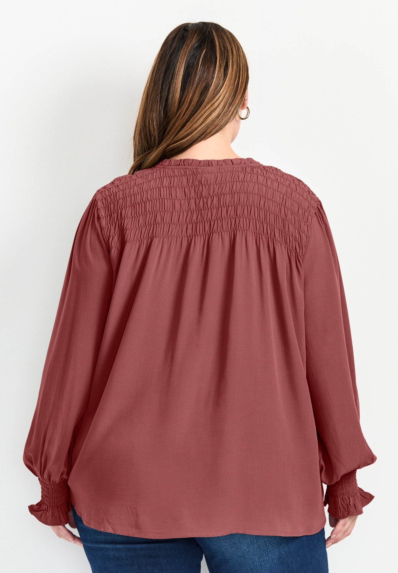 Marcie Shirred Detail Blouse image number 1