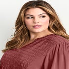 Marcie Shirred Detail Blouse image number null