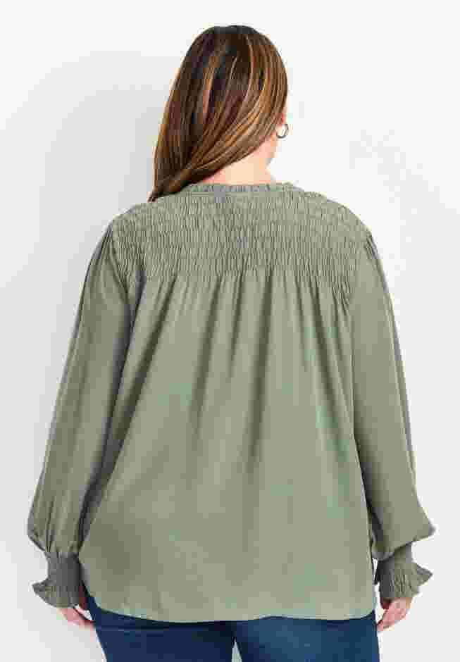 Marcie Shirred Detail Blouse image number 1