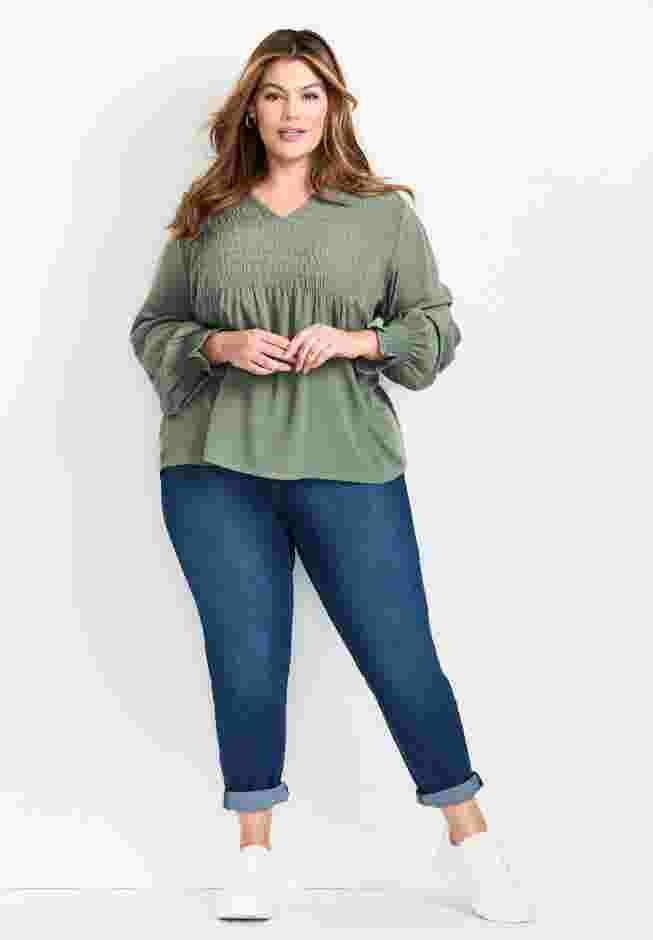 Marcie Shirred Detail Blouse image number 4