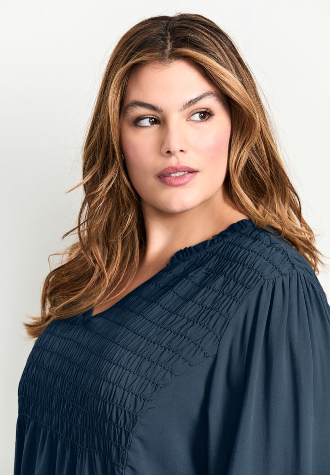 Marcie Shirred Detail Blouse image number 3