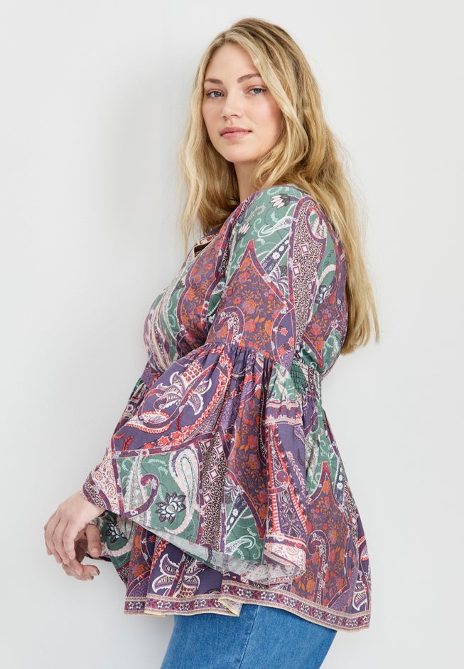 Arlo Bell Sleeve Tunic image number 2