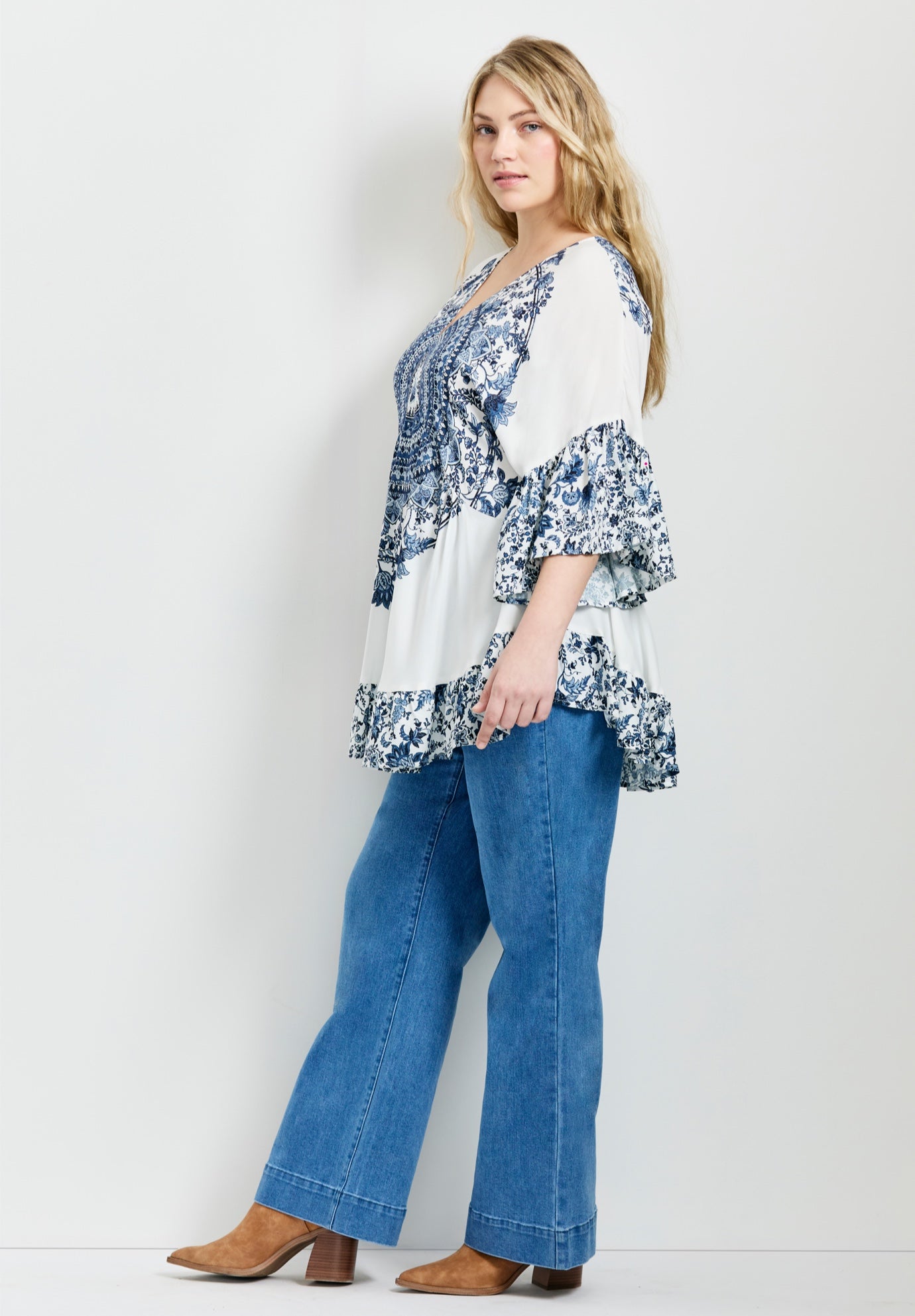 Frankie Frill Detail Tunic image number 2