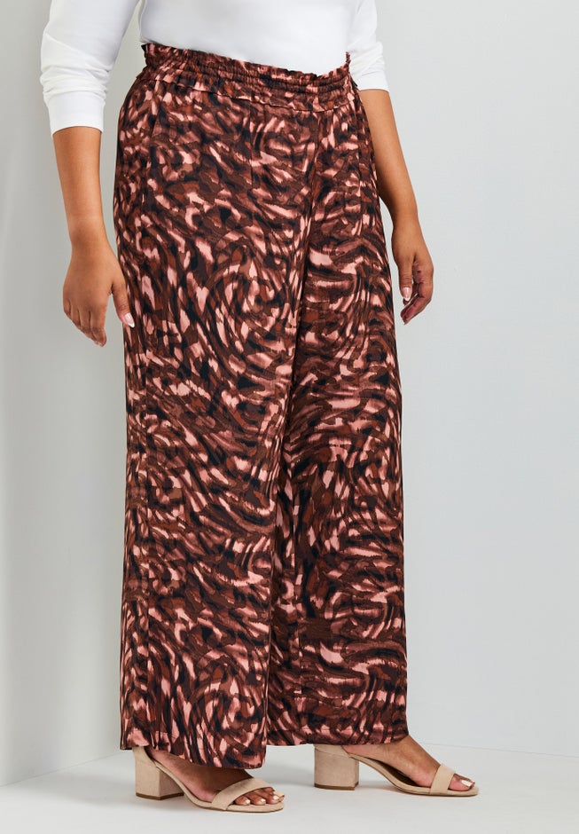 Elly Wide Leg Pull On Pant image number 2