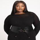 Tie Front Corset Belt image number null