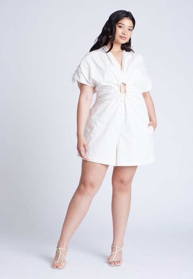 Poplin Romper image number 2