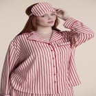 Striped Sleep Eye Mask image number 2