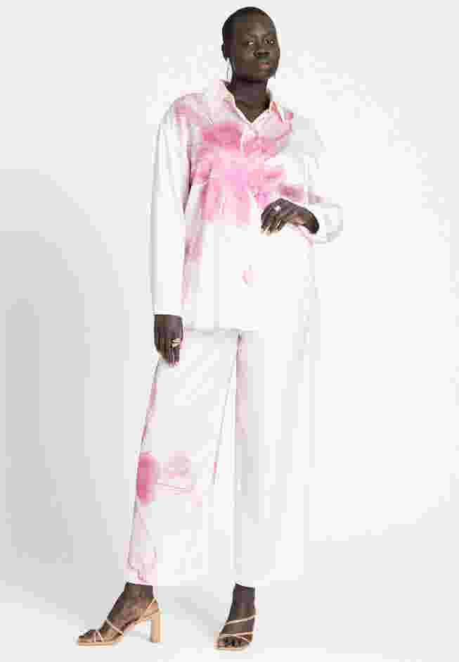 Pull On Printed Wide Leg Pant image number 0