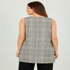 Stretch Knit Tunic Tank image number null