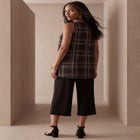 Stretch Knit Tunic Tank image number null