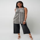 Stretch Knit Tunic Tank image number null