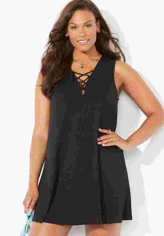 Fiona V-Neck Cover Up Dress image number 2