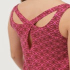 Stretch Jersey Knit A-Line Crossover Back Tank Short Dress image number 1