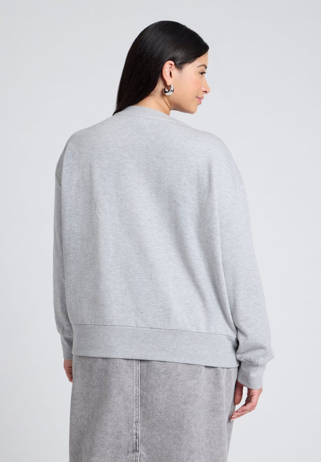 Dramatic Bow Sweatshirt image number null